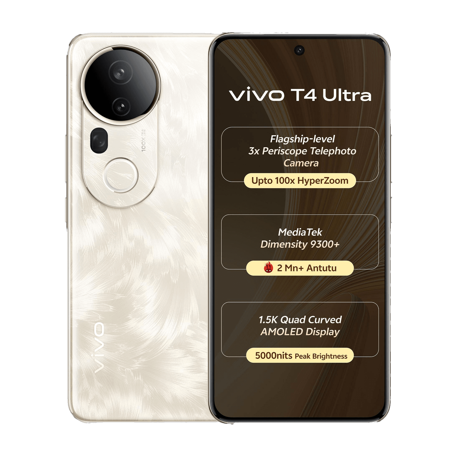 vivo T4 Ultra 5G (Phoenix Gold, 512 GB)