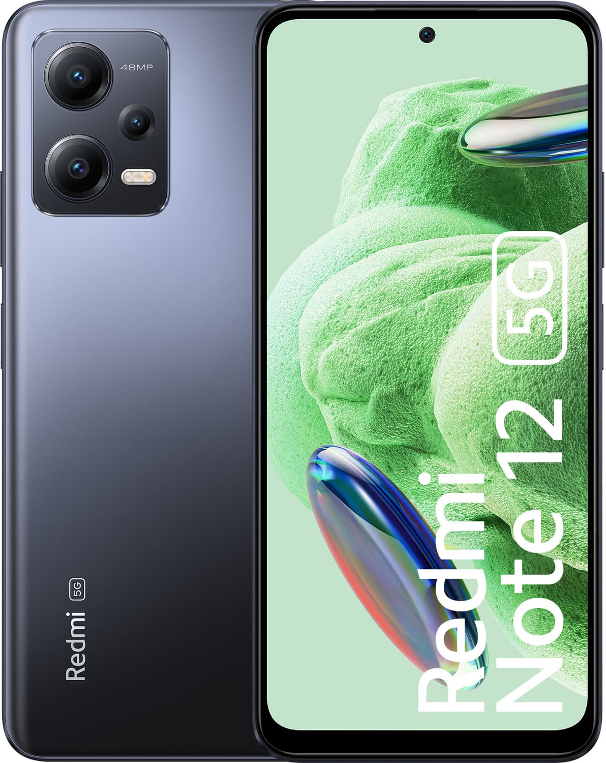 REDMI Note 12 5G (Matte Black, 128 GB)