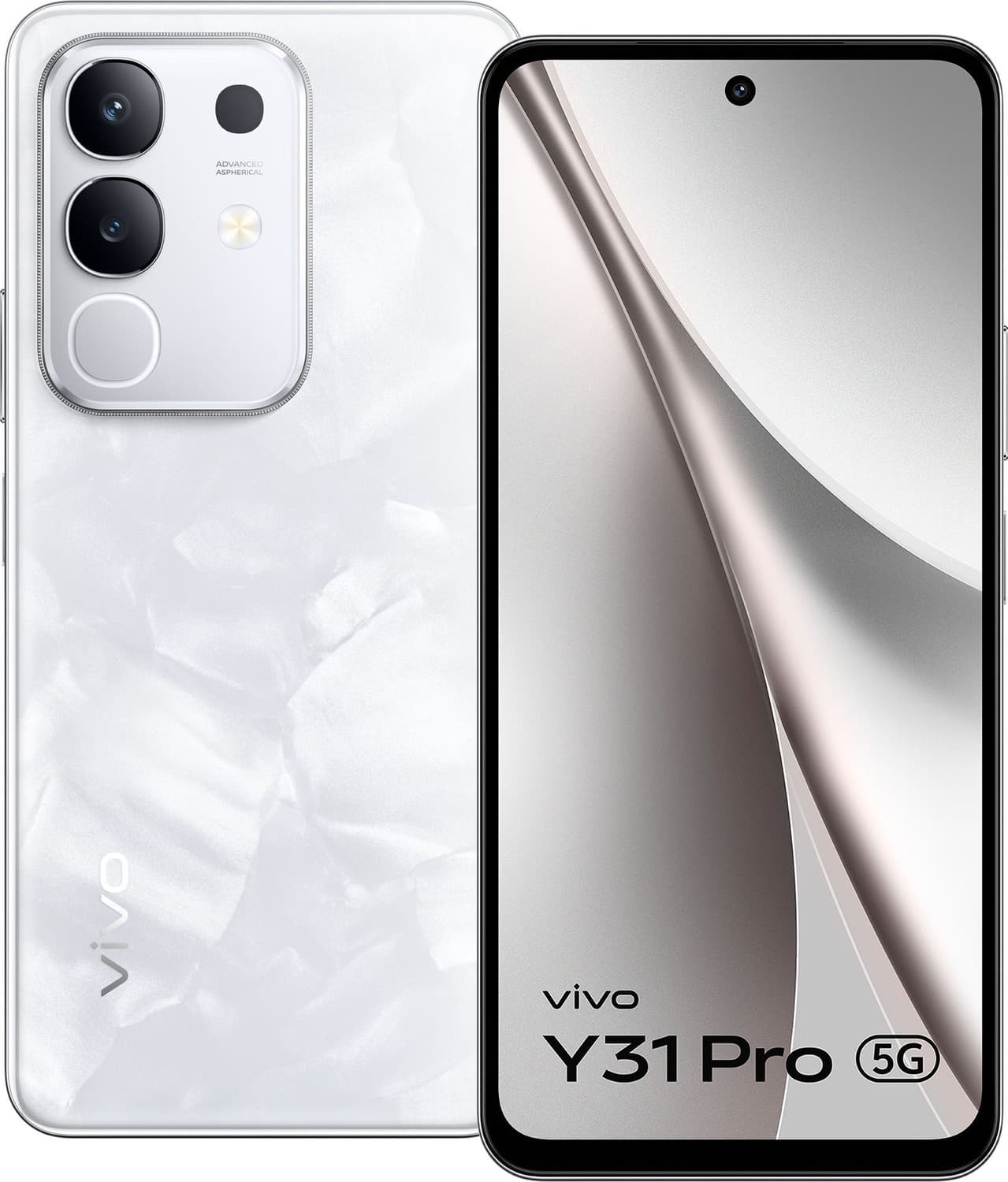 vivo Y31 Pro 5G (Dreamy White, 128 GB)