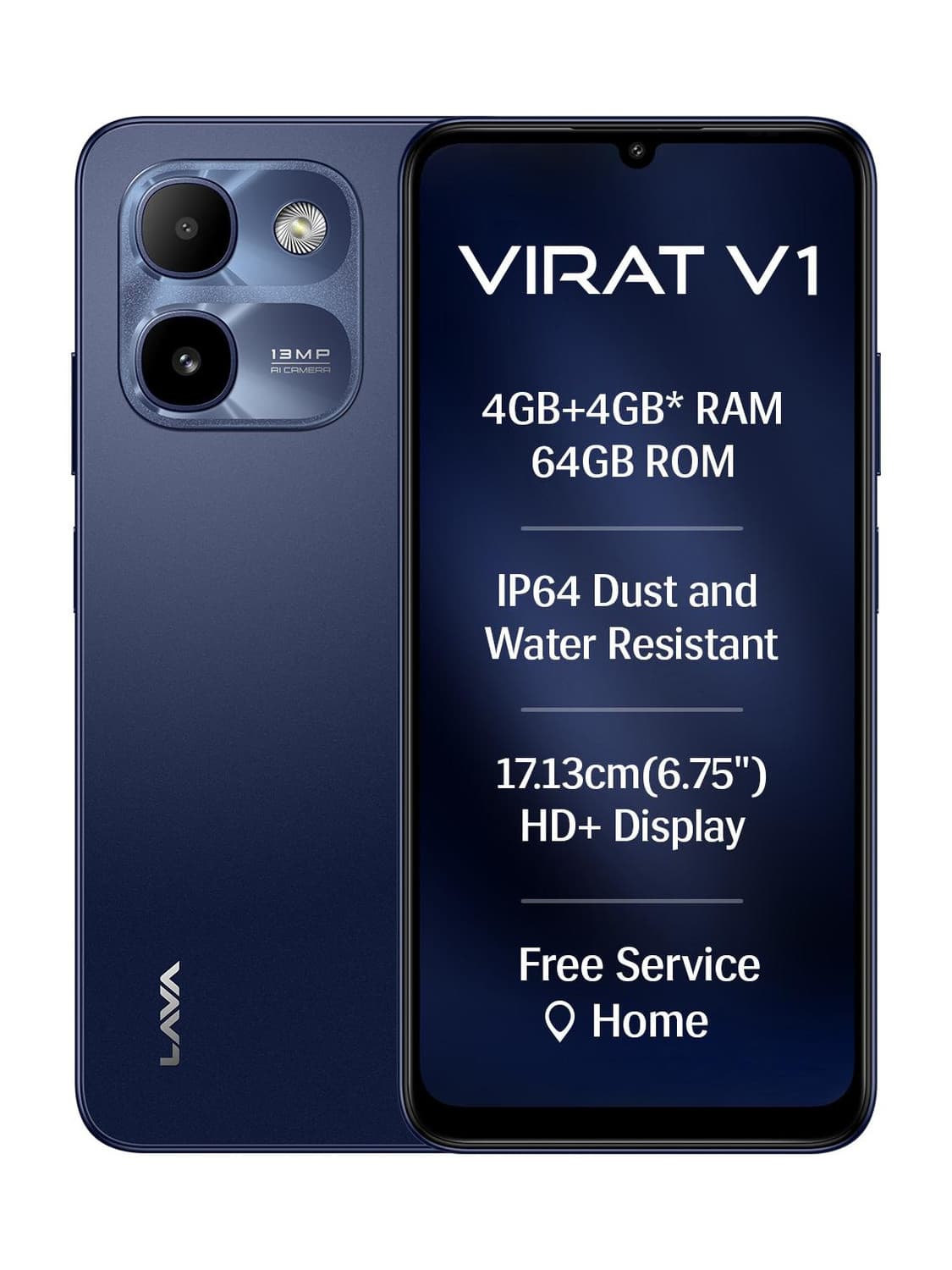 Virat V1 (Nilgiri Blue, 64 GB) (4 GB RAM)