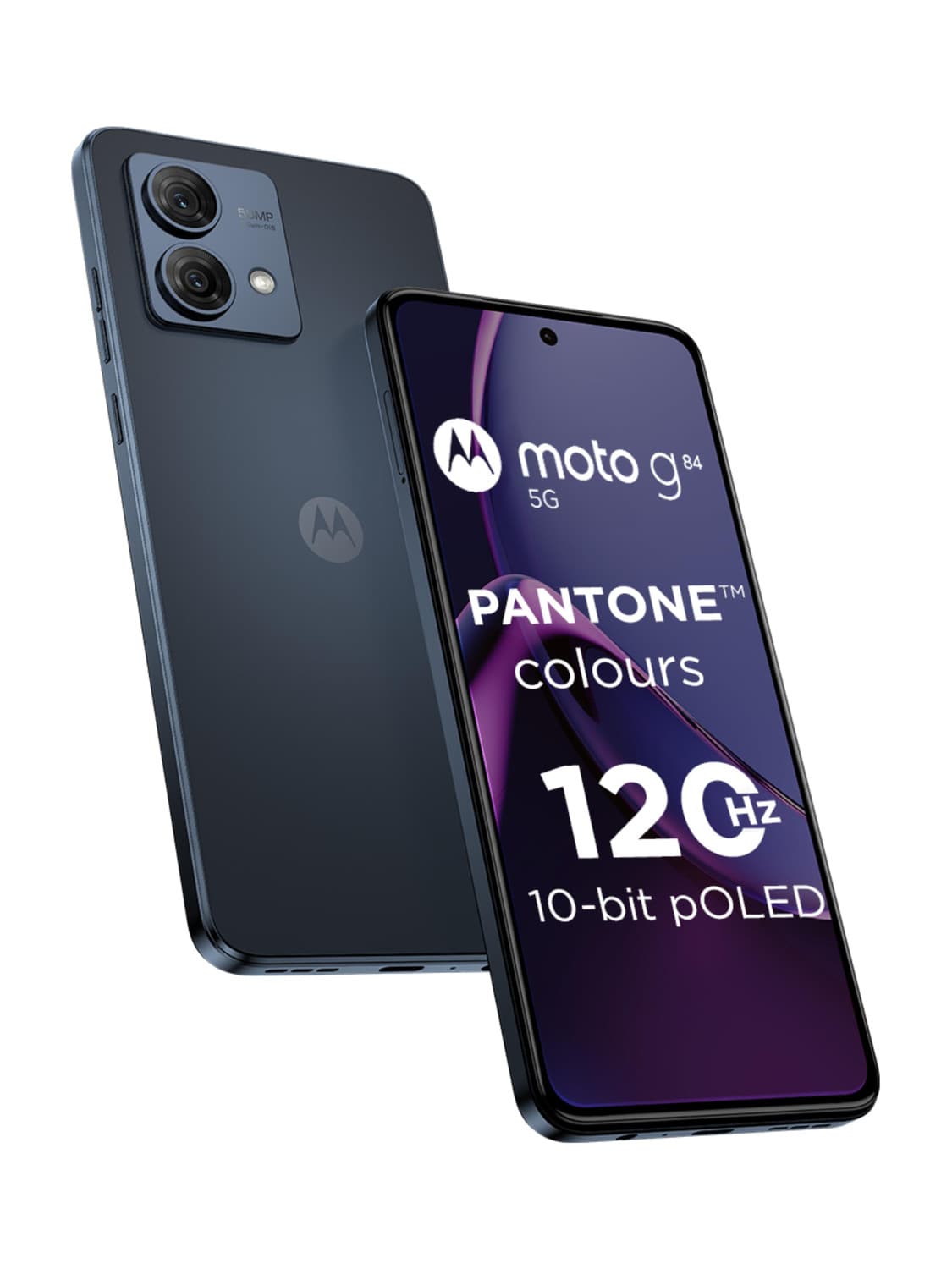 MOTOROLA g84 5G (Midnight Blue, 256 GB)
