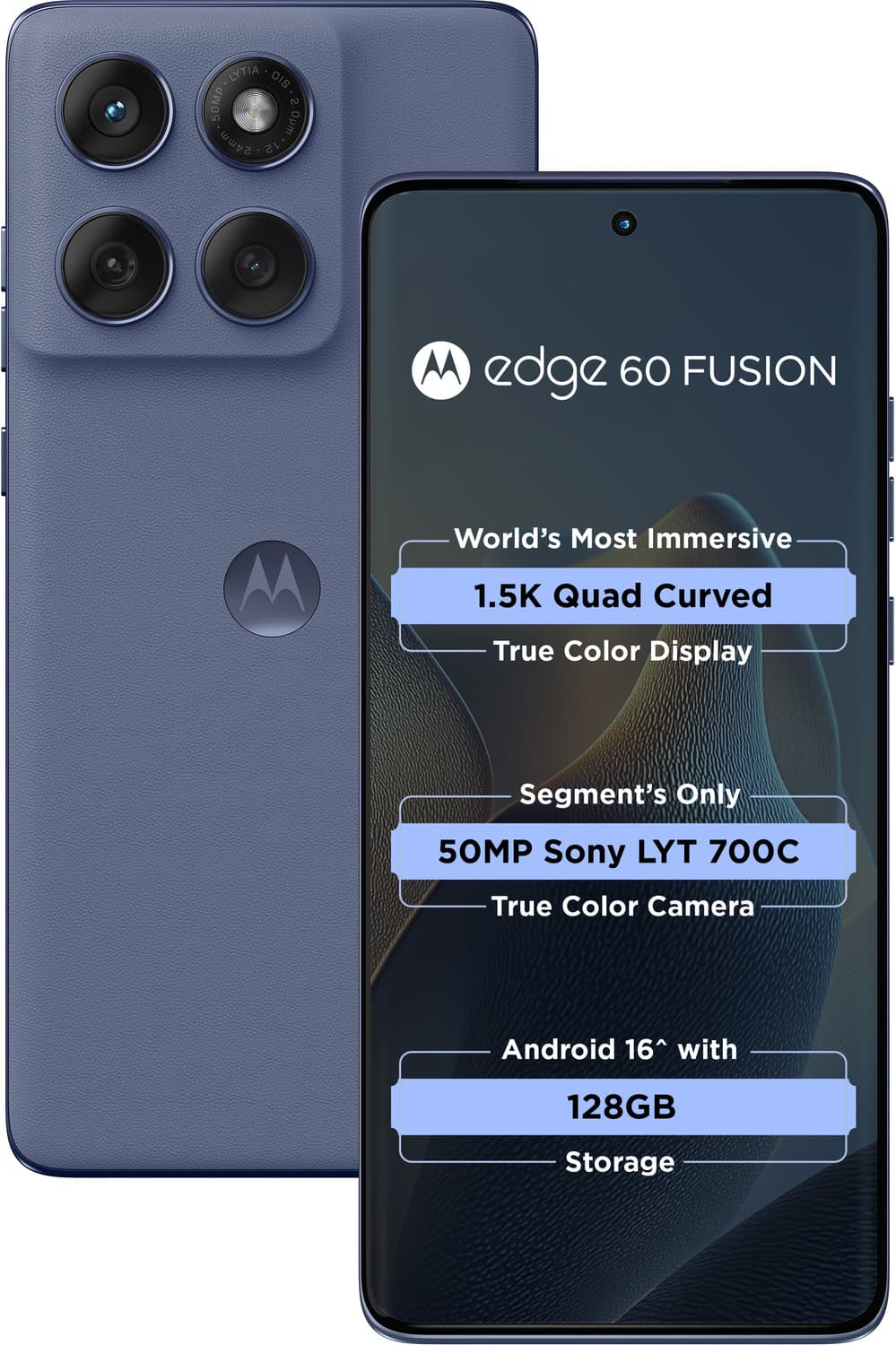 MOTOROLA Edge 60 Fusion 5G (PANTONE Slipstream, 128 GB)