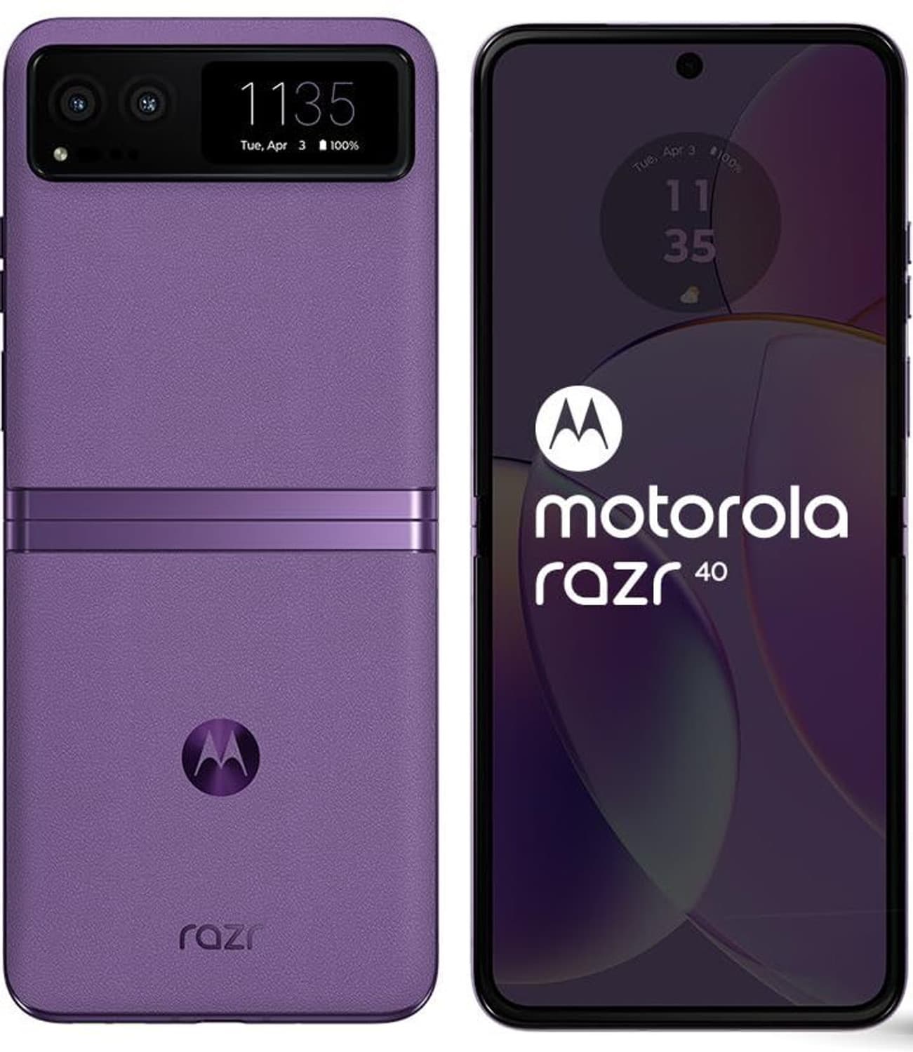 MOTOROLA razr 40 (Summer Lilac, 256 GB)