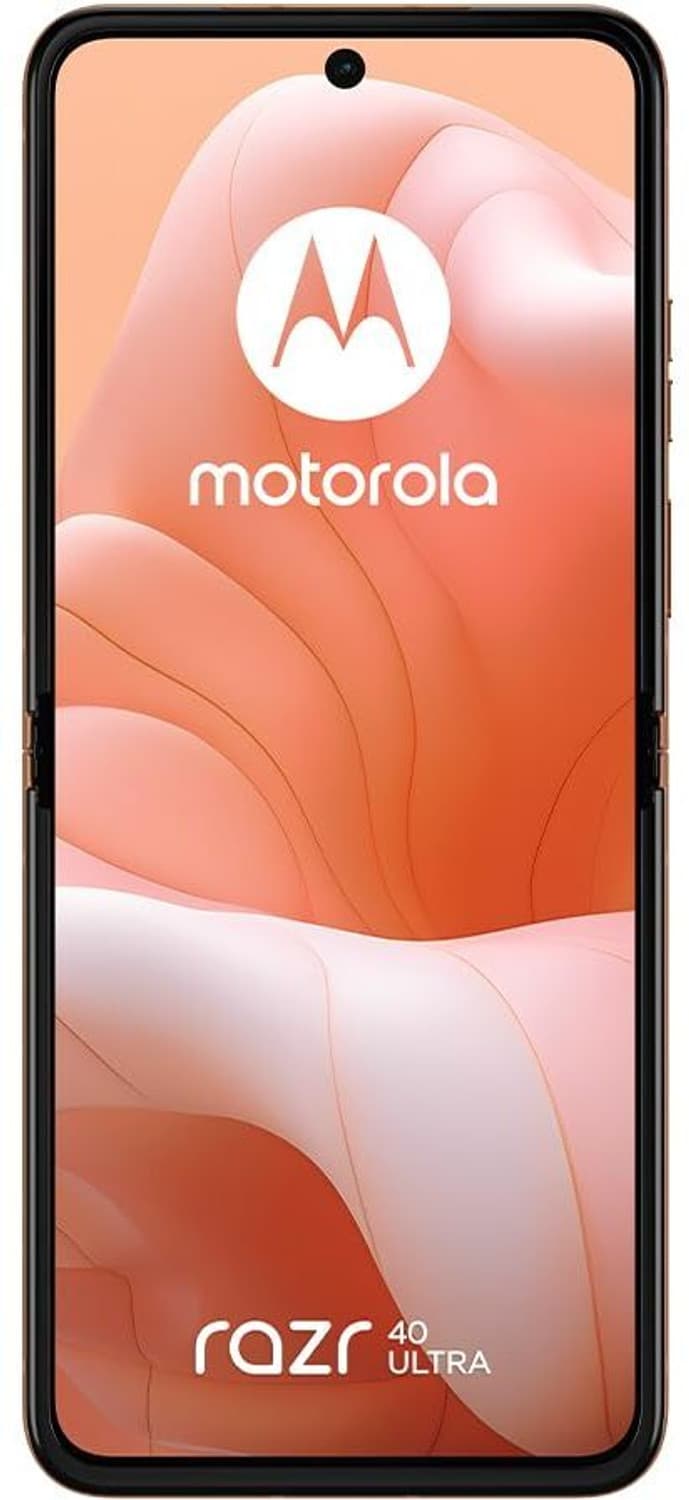 MOTOROLA razr 40 Ultra (Peach Fuzz, 256 GB)