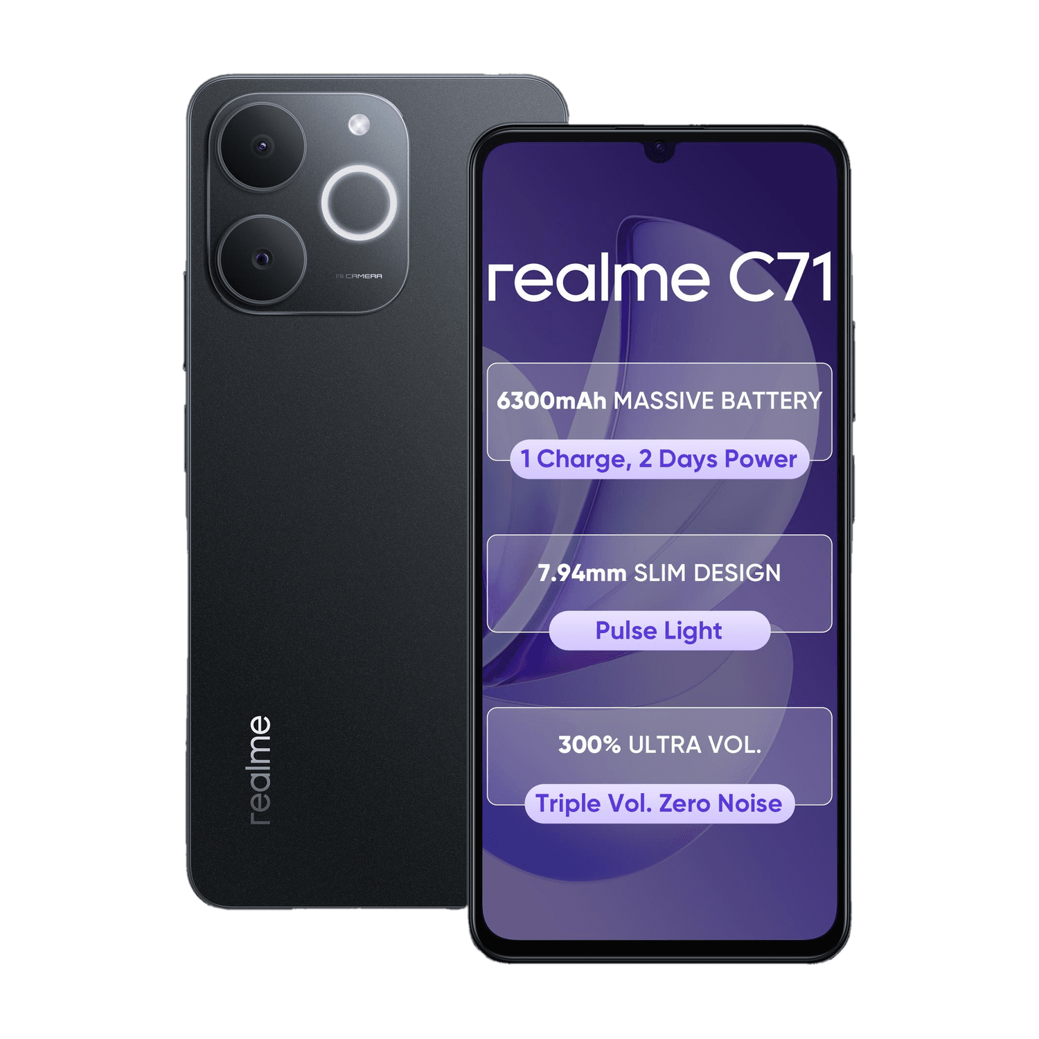 realme C71 (Obsidian Black, 128 GB)