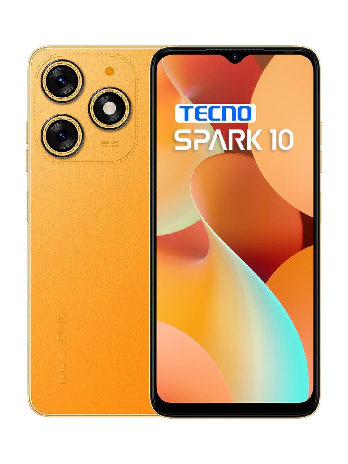 Tecno Spark 10 (Magic Skin Orange, 128 GB)
