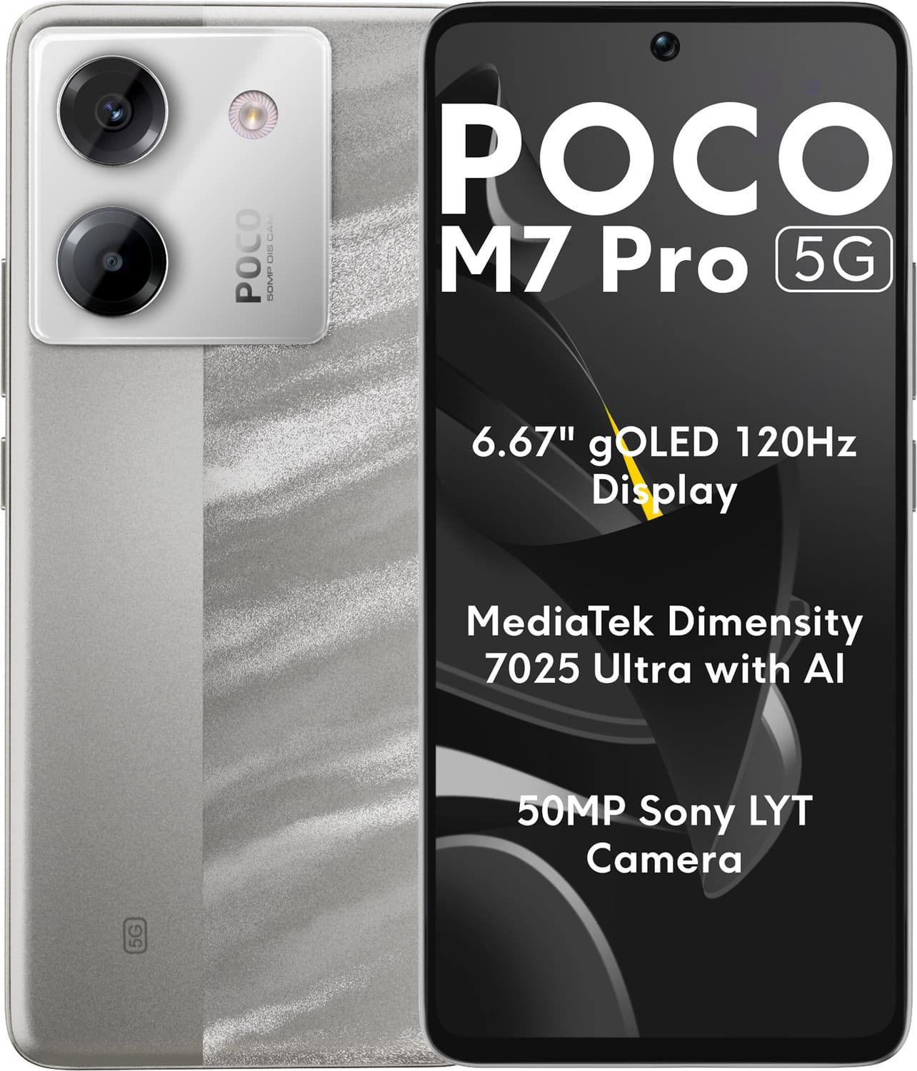 POCO M7 Pro 5G (Lunar Dust, 256 GB)