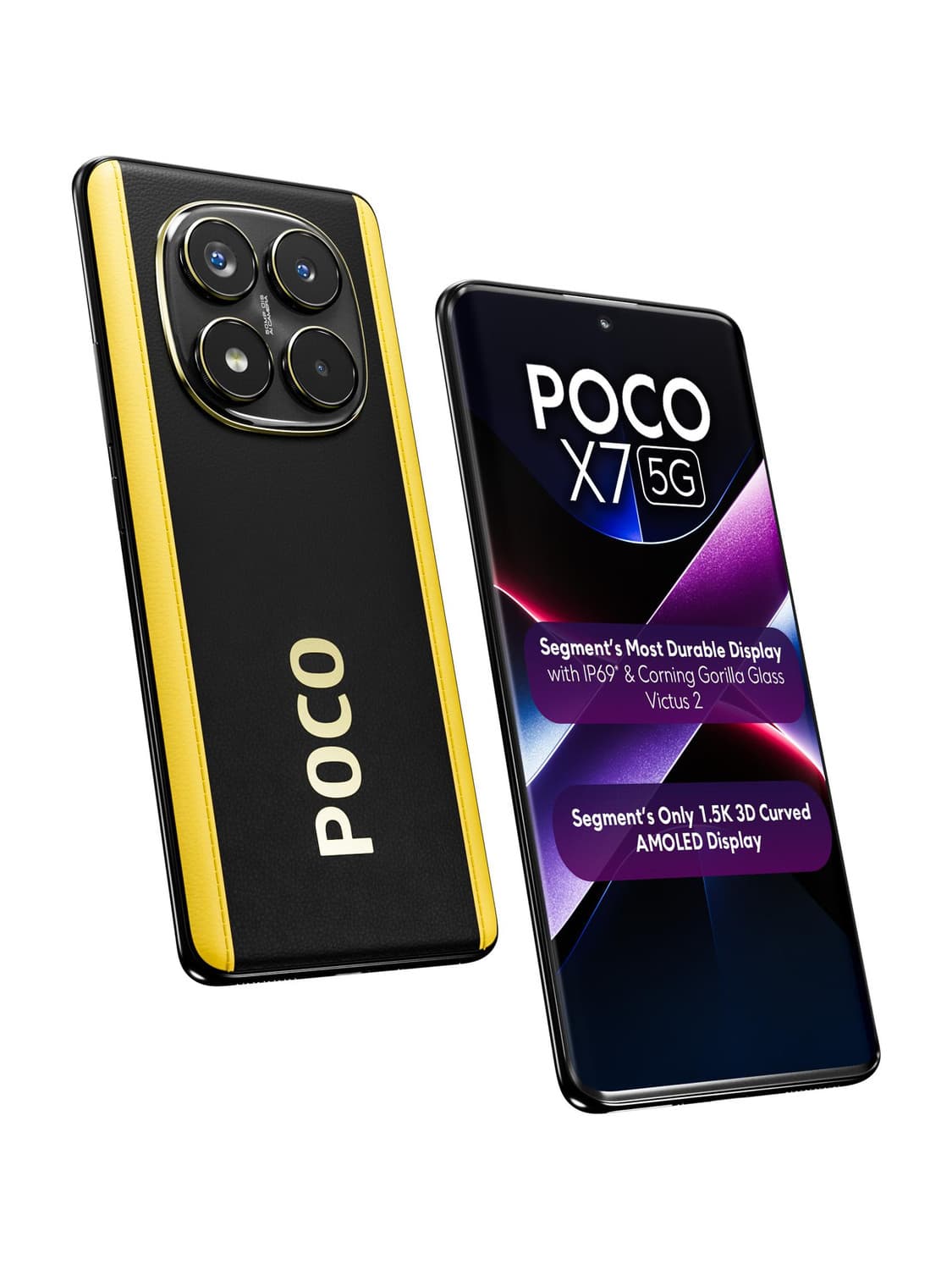 POCO X7 5G (Yellow, 128 GB)