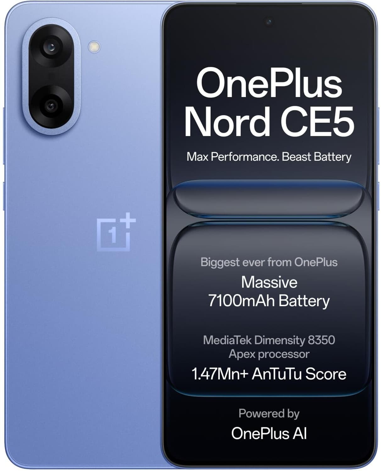 OnePlus Nord CE5 5G (Nexus Blue, 256 GB)