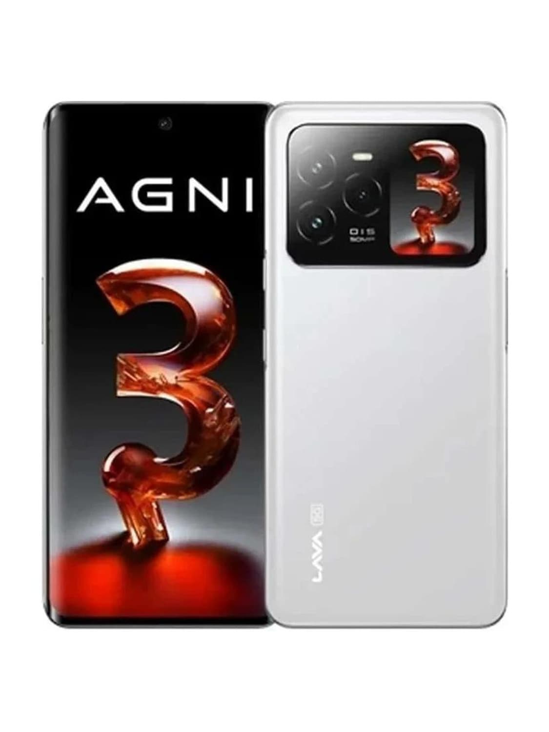 LAVA Agni 3 5G (Pristine Glass, 128 GB)