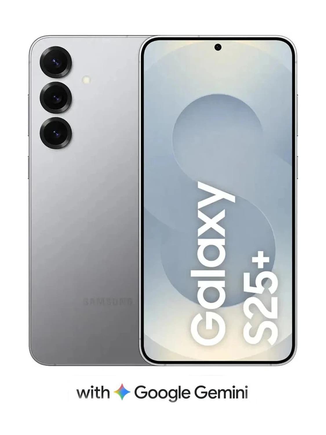 SAMSUNG Galaxy S25 Plus 5G (Silver Shadow, 256 GB)