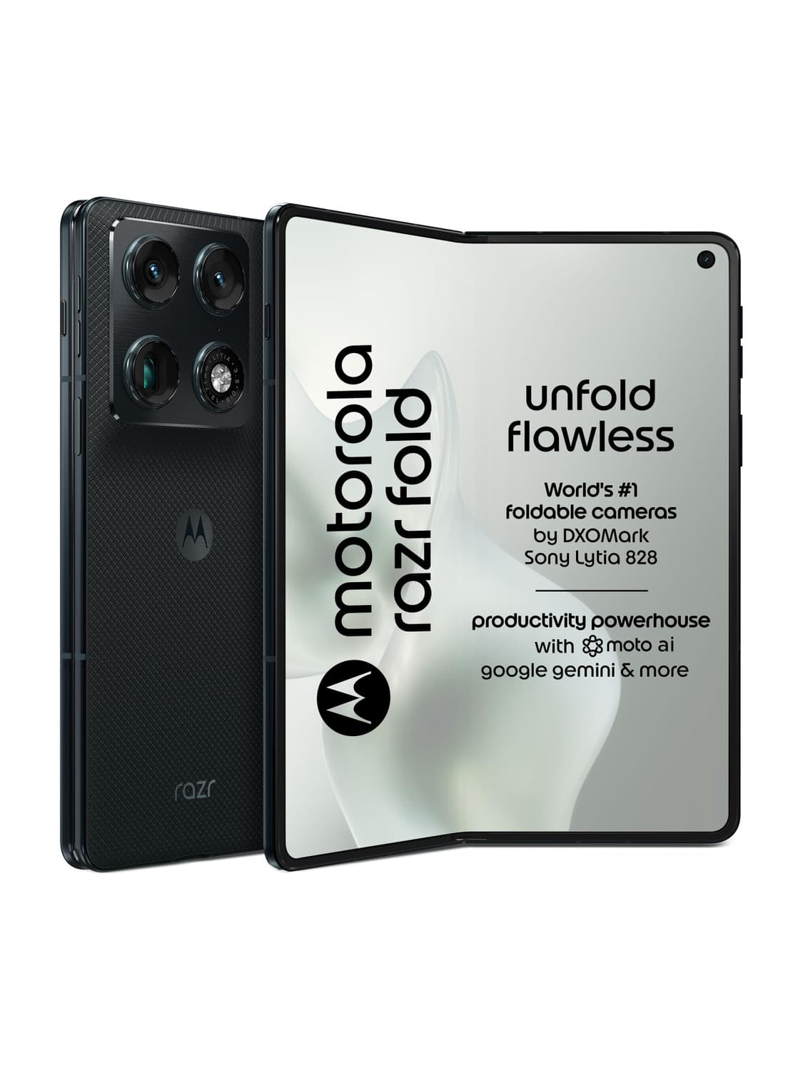 Razr fold (PANTONE Blackened blue, 256 GB) (12 GB RAM)