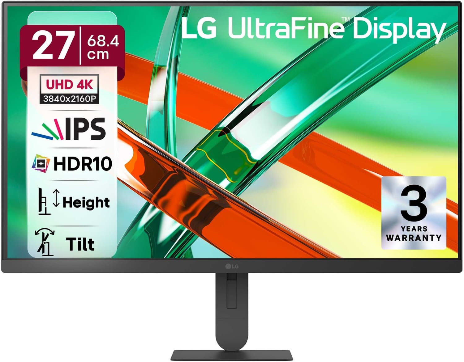 lg ultrafine 68 0 cm 27 inches 4k ultra hd ips panel monitor 27u710b ba 27u710b b