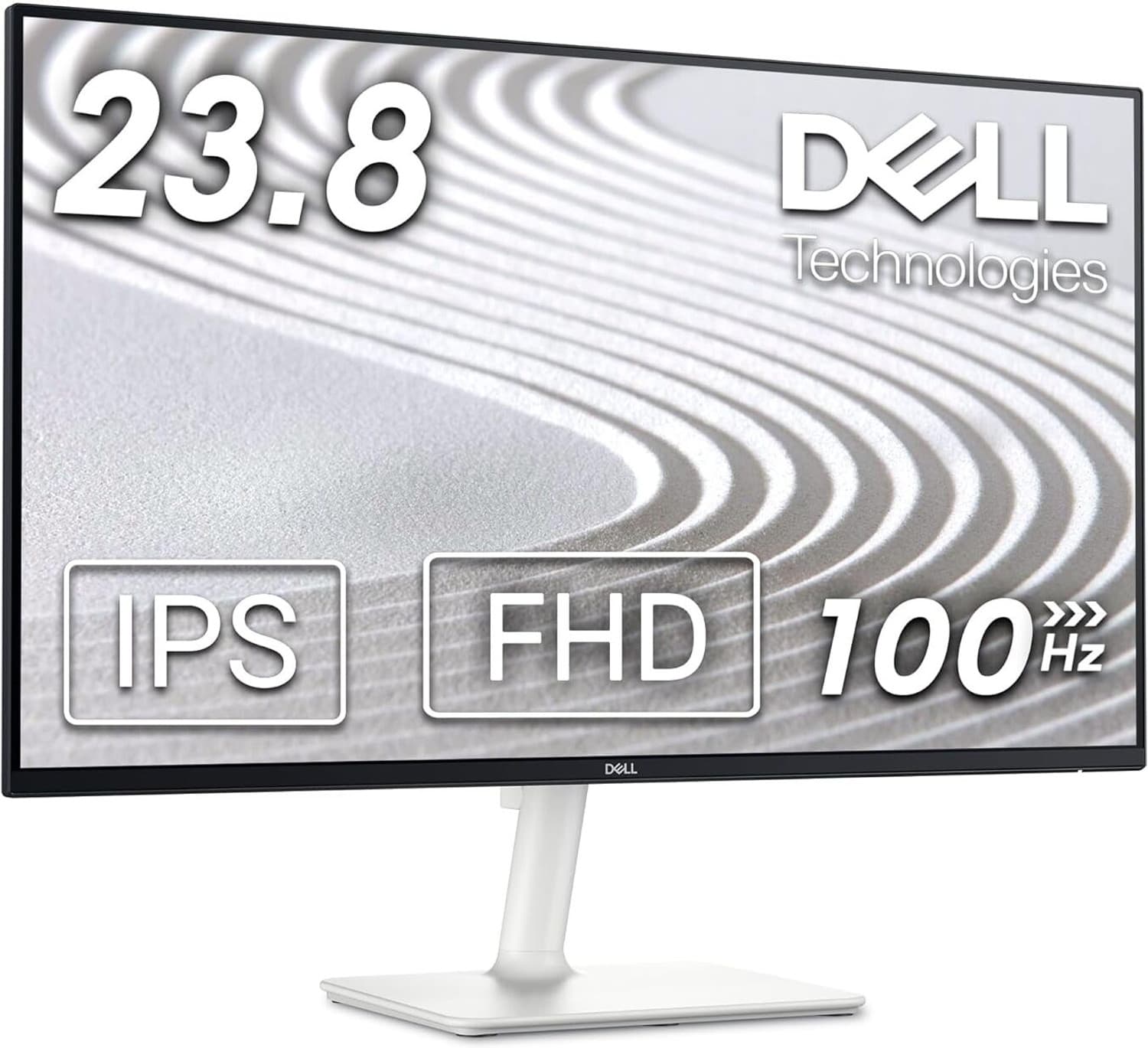 DELL S-SERIES 2024 MODEL 60.96 cm (24 inch) Full HD LED Backlit IPS Panel Monitor (S2425H- 99% sRGB, Built-In 5 W Dual Speakers, 2xHDMI -Silver)