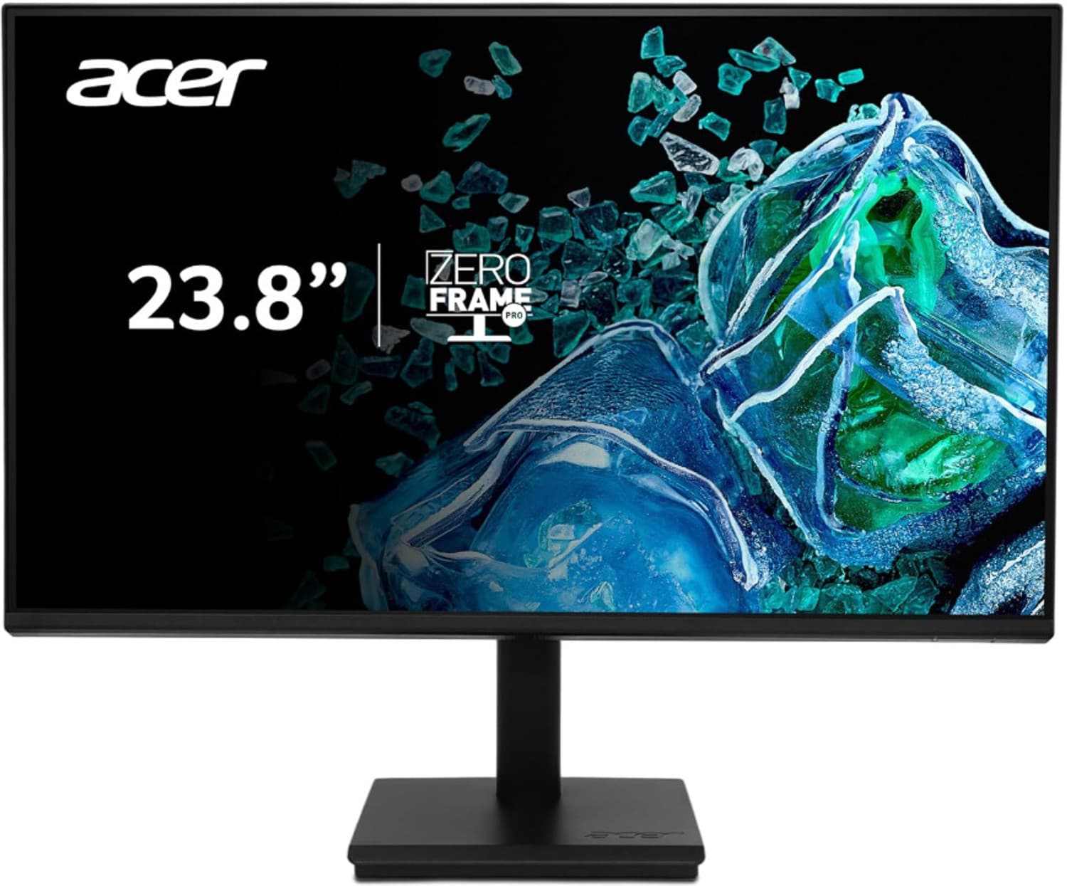 Acer Vero Series 60.45 cm (24 inch) Full HD LED Backlit IPS Panel Monitor (V247Y G) (Frameless, Adaptive Sync, Response Time: 4 ms, 120 Hz Refresh Rat...