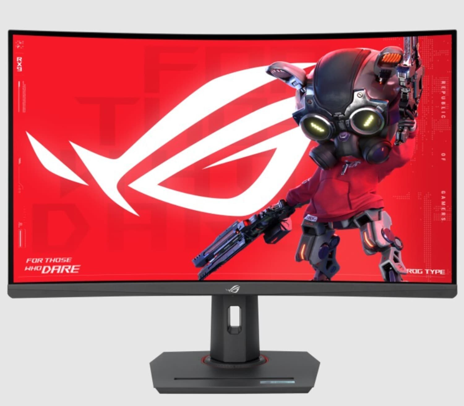ASUS ROG Strix 81.28 cm (32 inch) Curved Full HD LED Backlit VA Panel with USB Type-C, Extreme Low Motion Blur Sync, Gaming Gaming Monitor (XG32WCS) (...