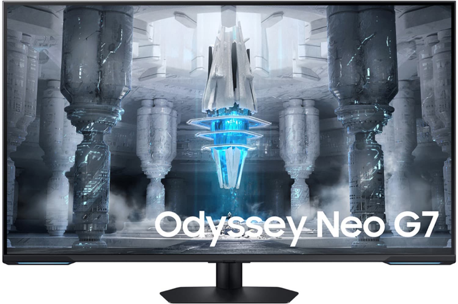 SAMSUNG Odyssey Neo G7 43 inch 4K Ultra HD VA Panel with Smart TV, Gaming Hub, Game Bar, HDR600, Quantum Mini LED Gaming Monitor (LS43CG700NWXXL)
