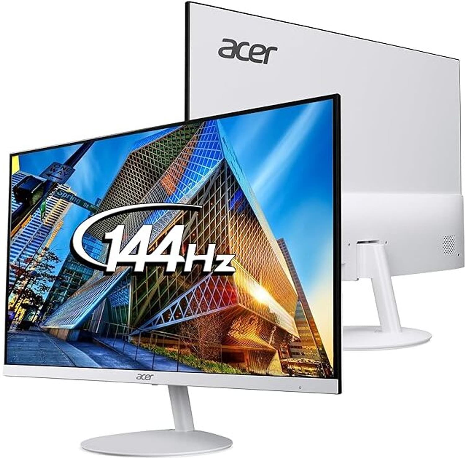 Acer 60.45 cm (24 inch) Full HD LED Backlit IPS Panel Monitor (SA242Y P1 ZeroFrame Design | AMD FreeSync VisionCare Eye Protection)