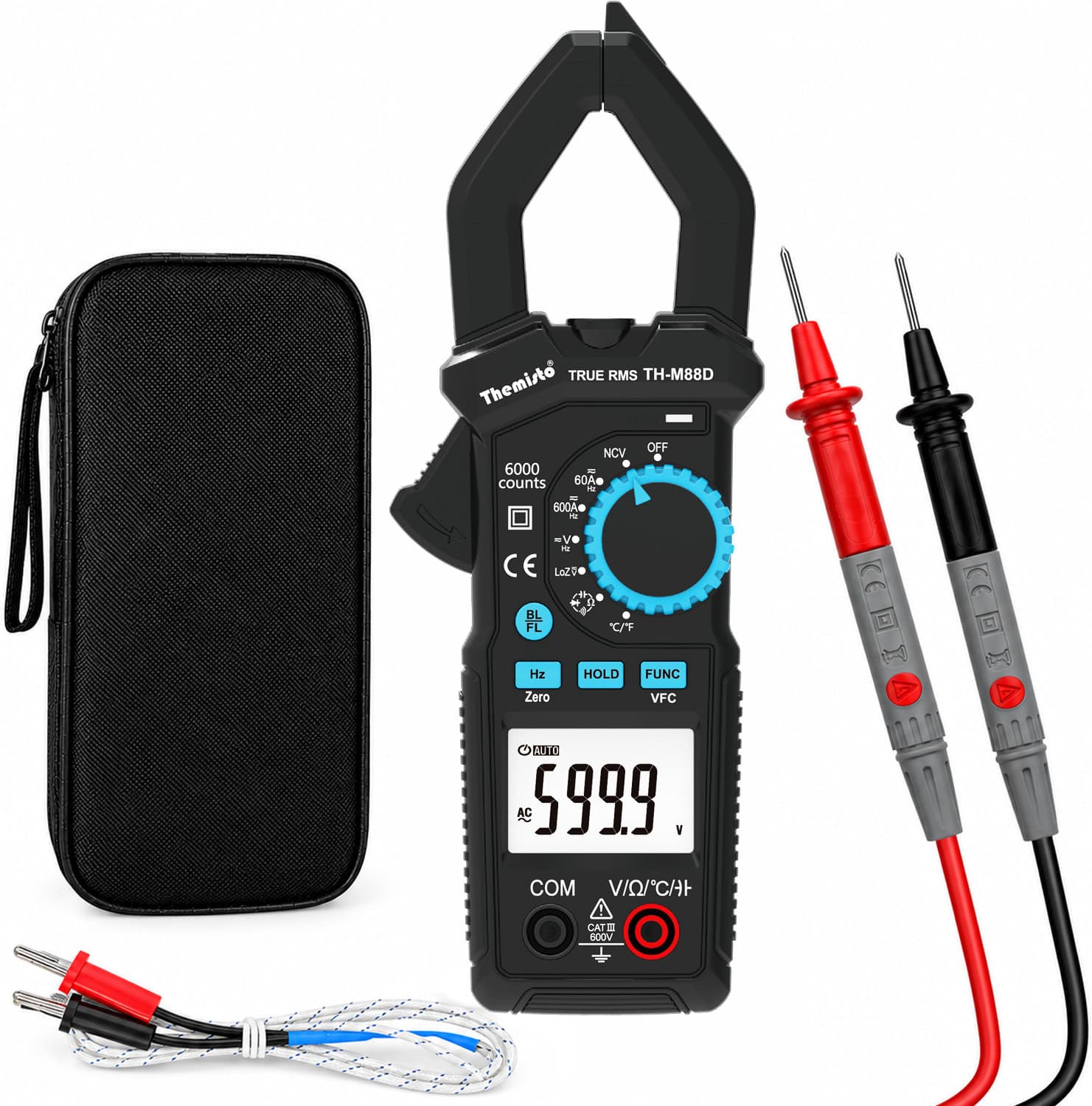 tHemiStO TH-M88D AC/DC True RMS Autorange Digital Multimeter