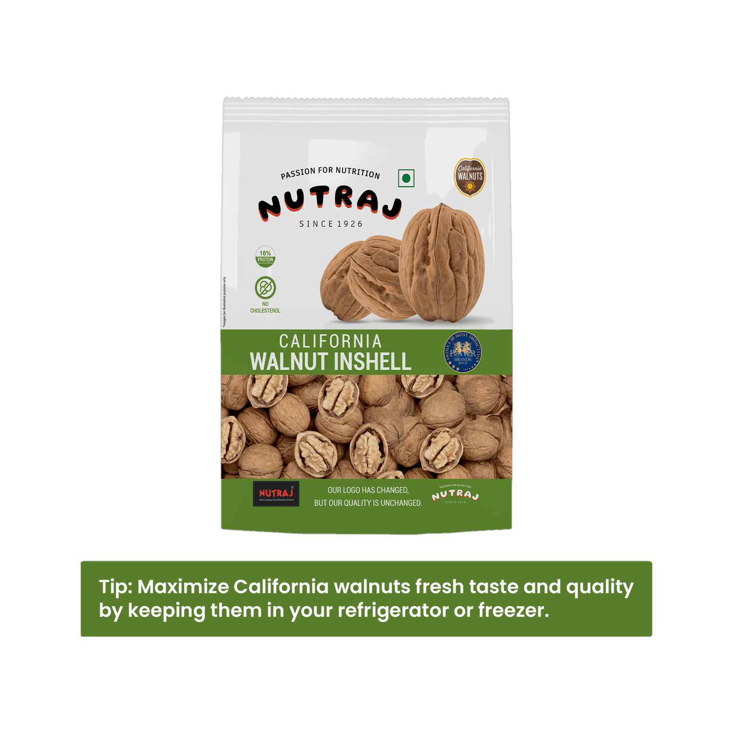 Nutraj California Walnut Inshell Walnuts