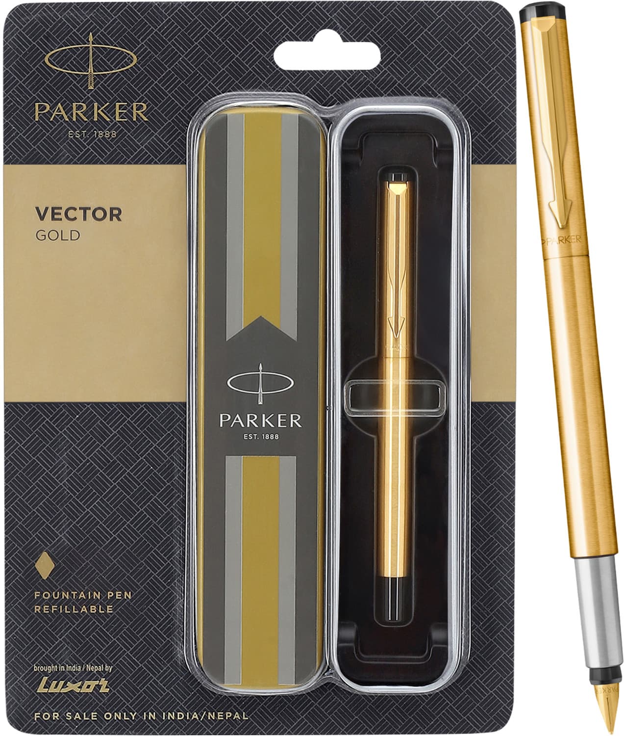 PARKER Vector Gold (Gold Nib) Fountain Pen