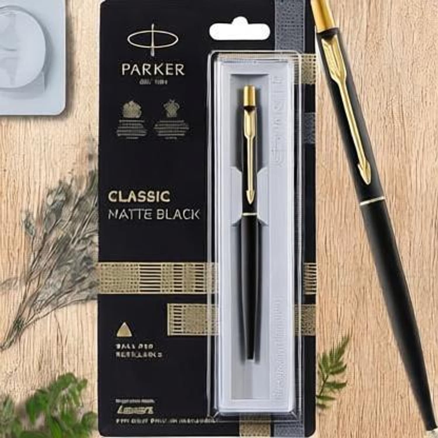 PARKER Classic Matte Black GT Ball Pen