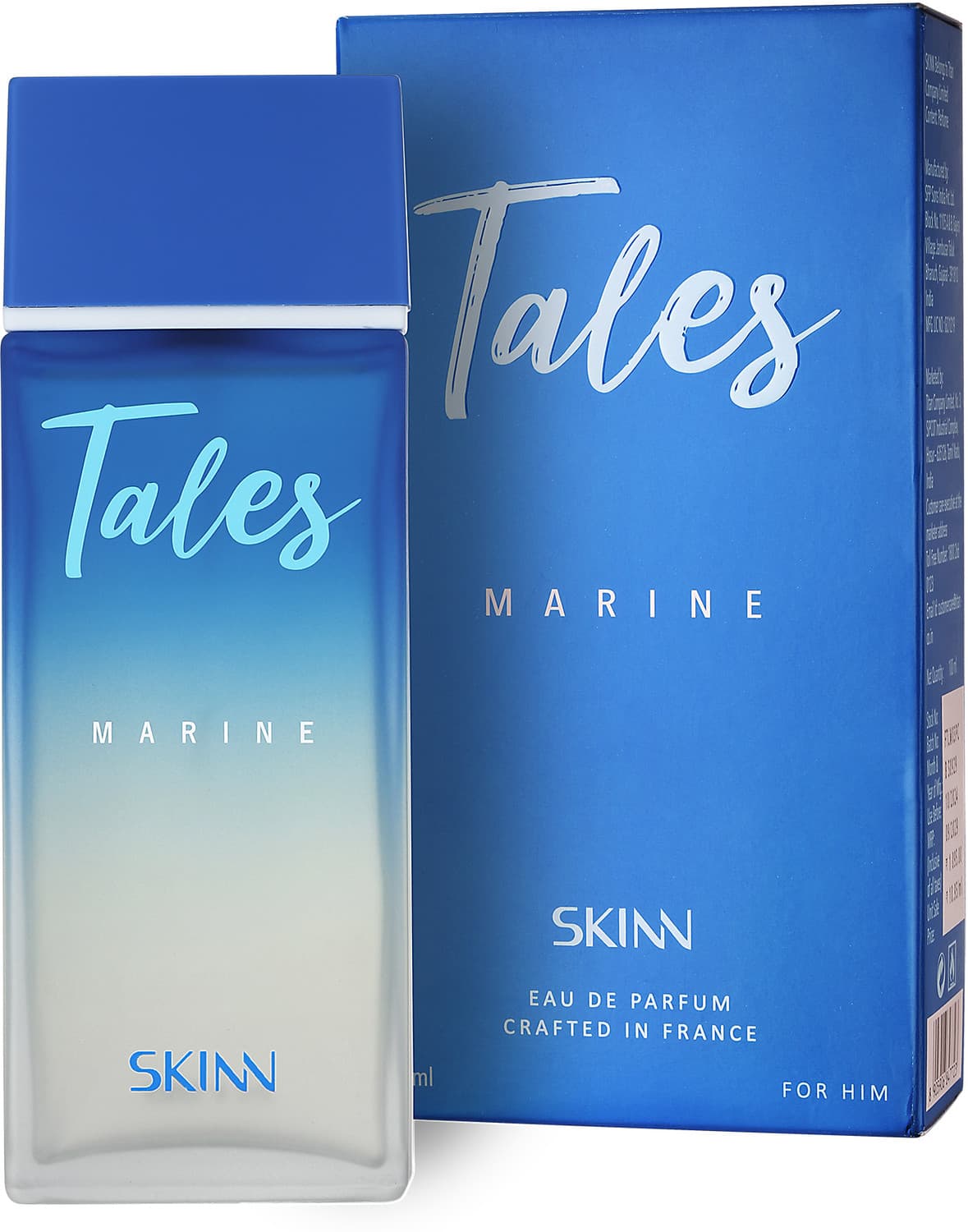 SKINN by TITAN Tales Marine Eau De Parfum for Him - 100ml Eau de Parfum - 100 ml