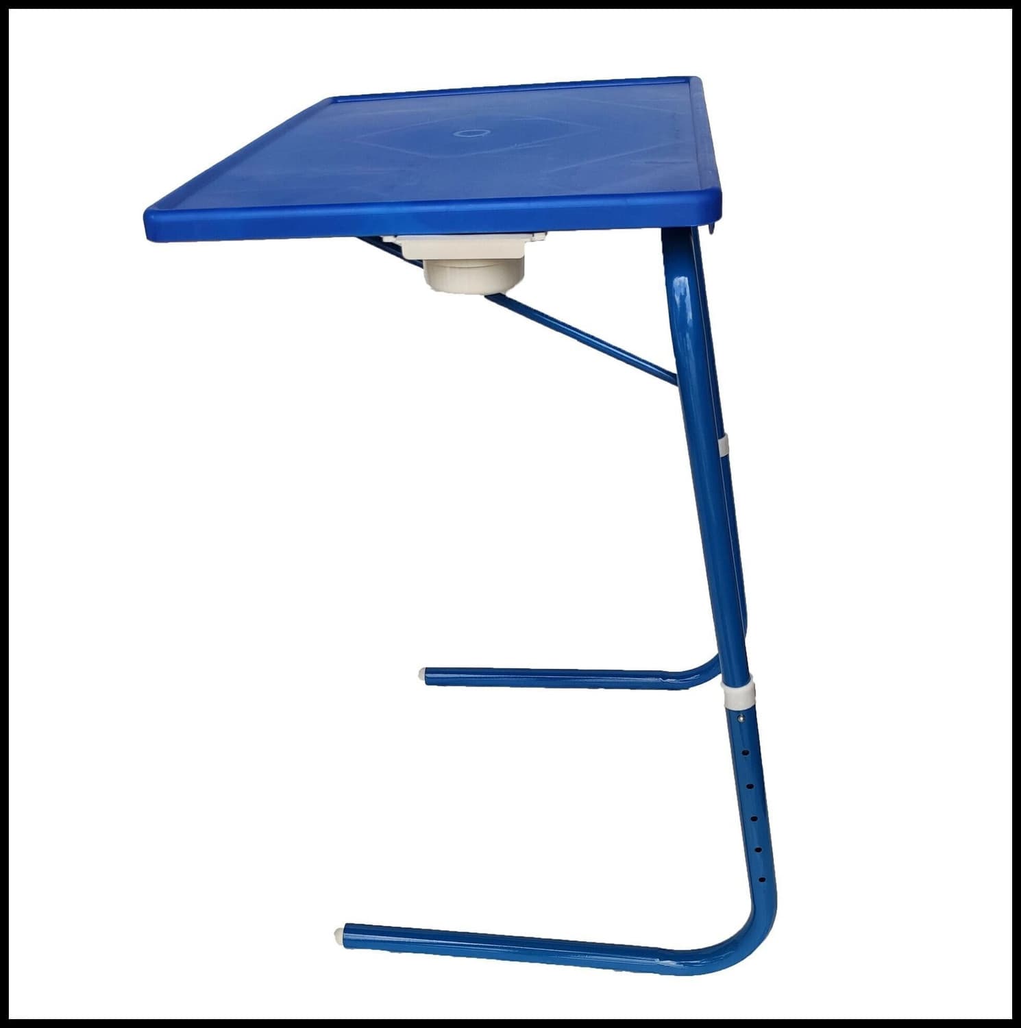 sai praseeda AdjustableTableMateLaptop,KidStudyTableUtilityTableMultiPurposeTableBLUEColor Plastic Portable Laptop Table