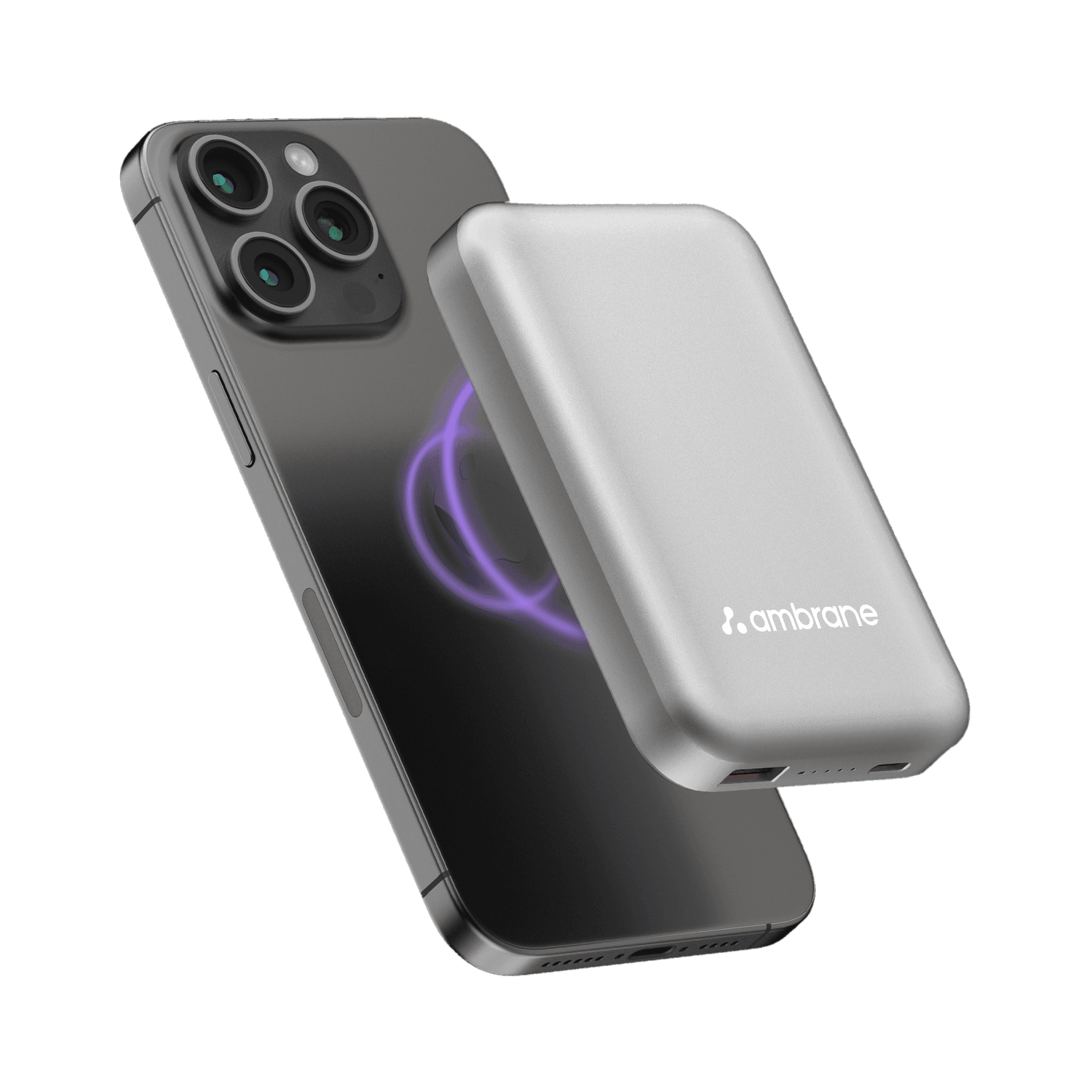 Ambrane 10000 mAh 22.5 W Wireless With MagSafe Power Bank