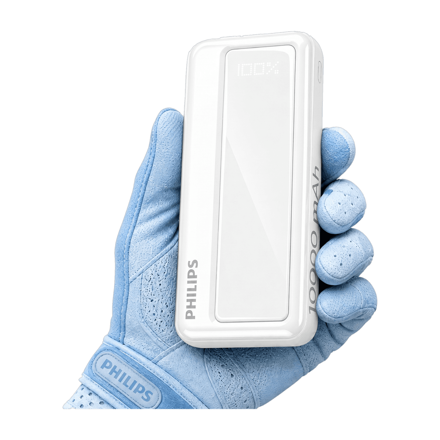 10000 mAh 22.5 W Power Bank (Alba White, Lithium Polymer, Fast Charging for Mobile)