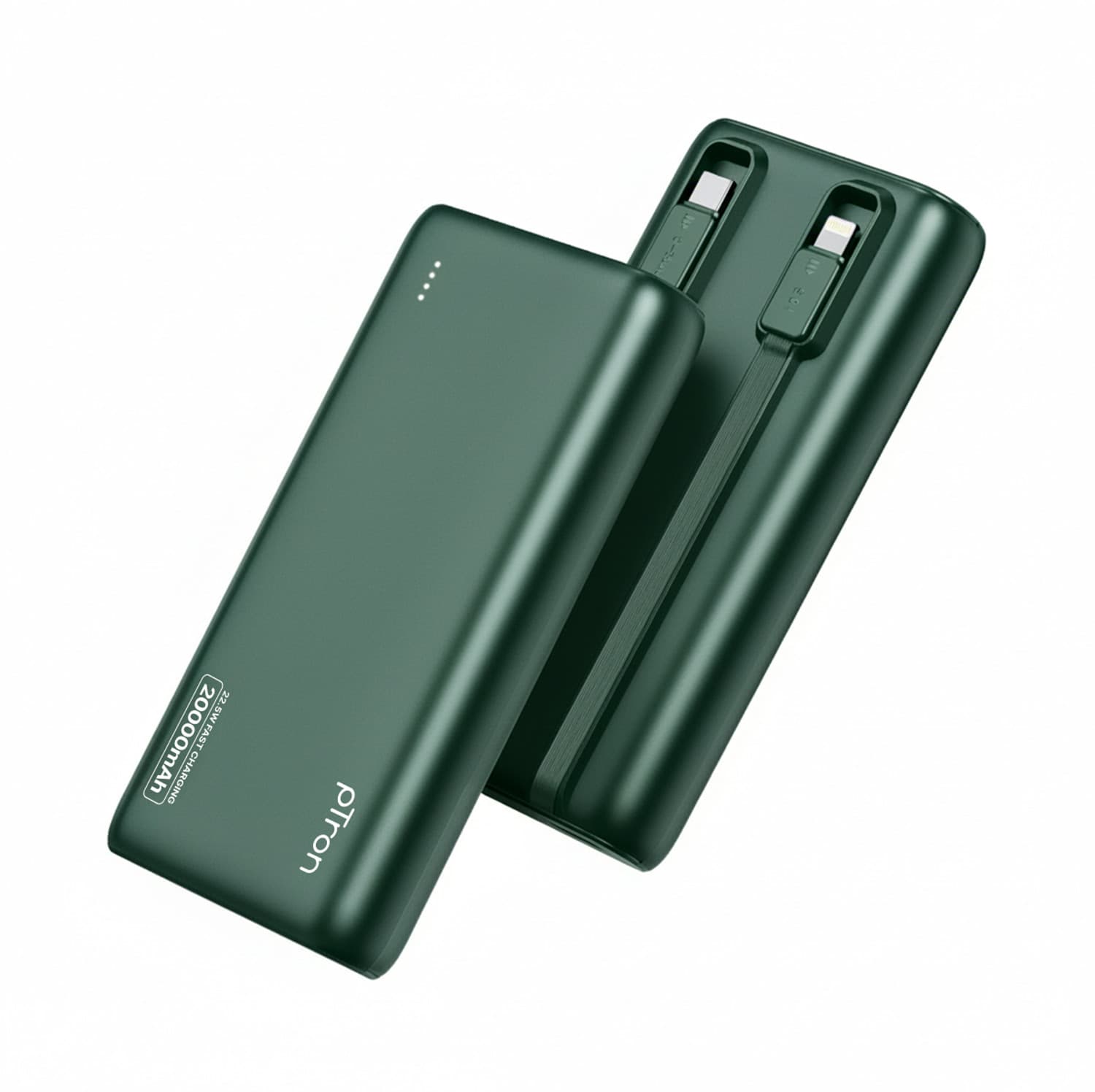 20000 mAh 22.5 W Compact Pocket Size Power Bank (Pine Green, Lithium Polymer, Power Delivery 3.0, Quick Charge 3.0 for Earbuds, Laptop, Mobile, Smartw...
