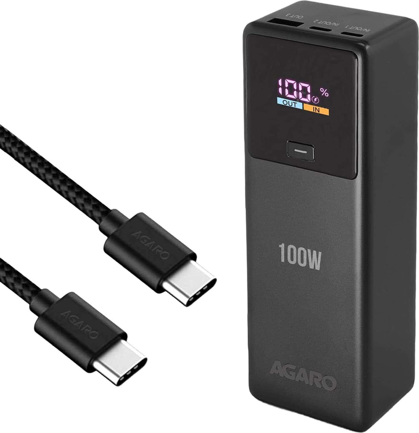 AGARO 20000 mAh Wired & Wireless Power Bank