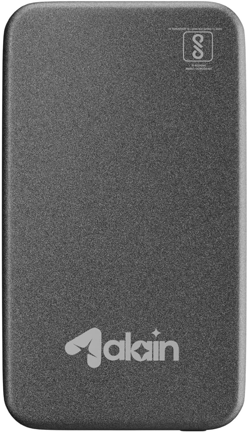 5000 mAh 20 W Wired & Wireless With MagSafe Ultra Slim Pocket Size Power Bank (Grey, Lithium Polymer, Quick Charge 3.0, Fast Charging for Earbuds, Mob...