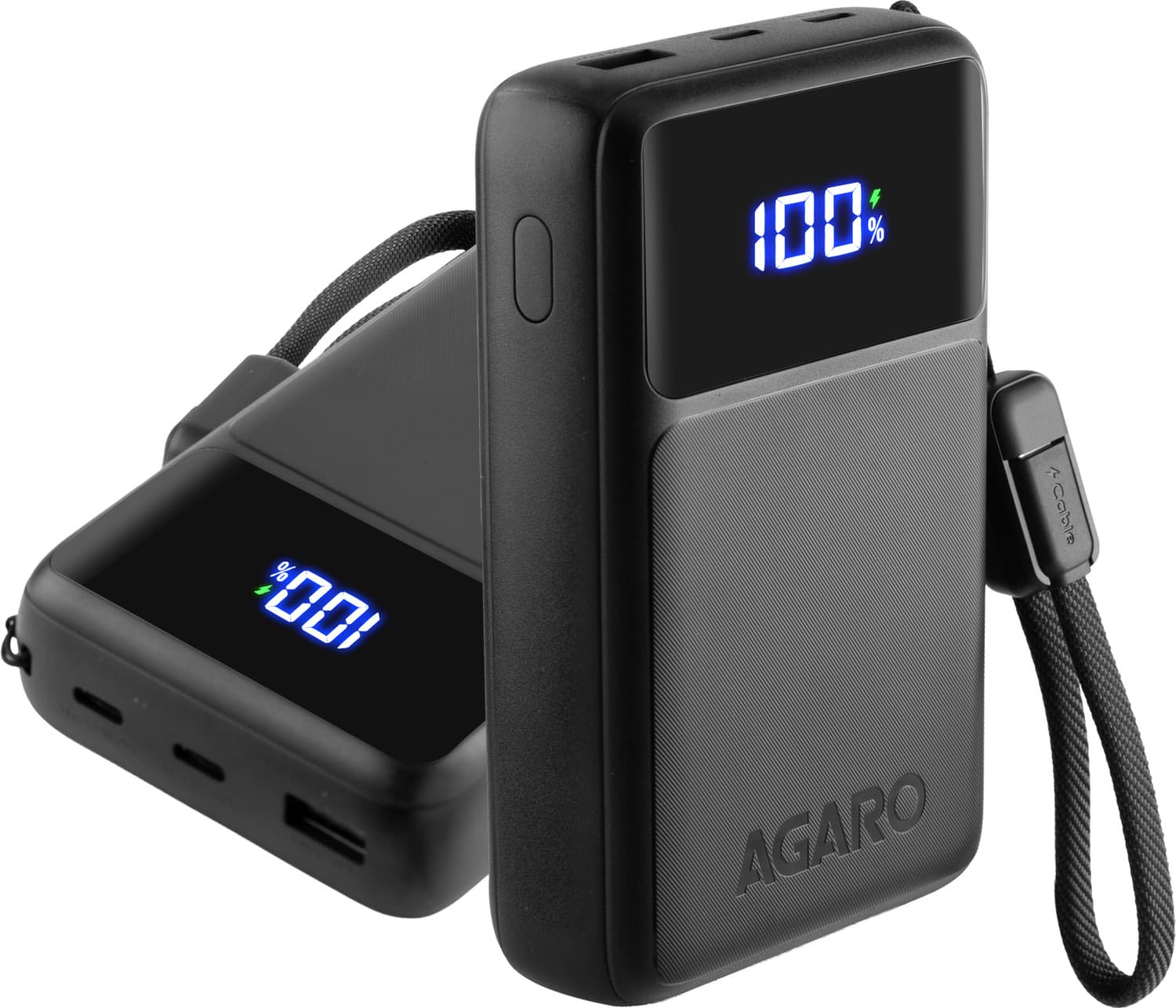 20000 mAh 45 W Compact Pocket Size Power Bank (Black, Lithium-ion, NA for Mobile)