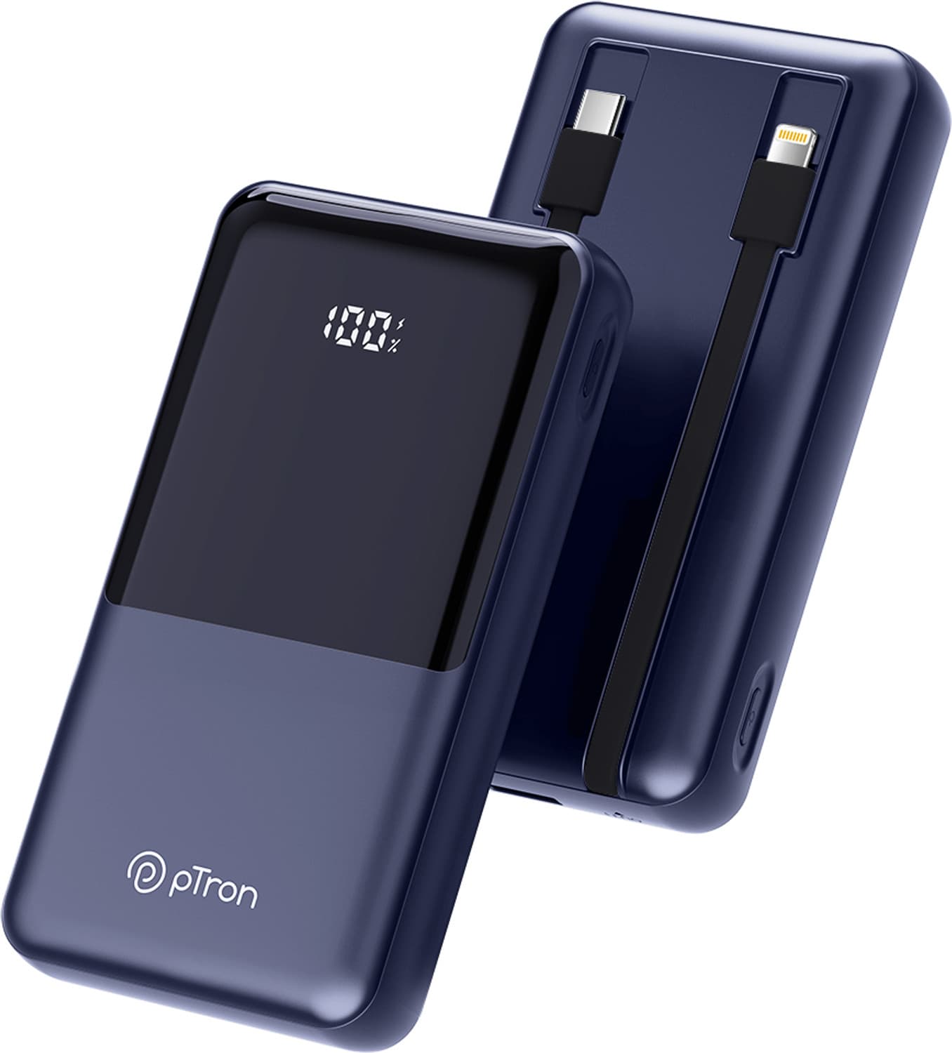 20000 mAh 22.5 W Compact Pocket Size Power Bank (Indigo Blue, Lithium Polymer, Power Delivery 3.0, Quick Charge 3.0 for Mobile, Tablet, Smartwatch, Sp...