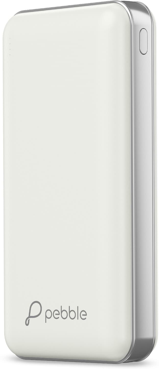 30000 mAh Compact Pocket Size Power Bank (Ivory, Lithium Polymer, Fast Charging for Mobile)