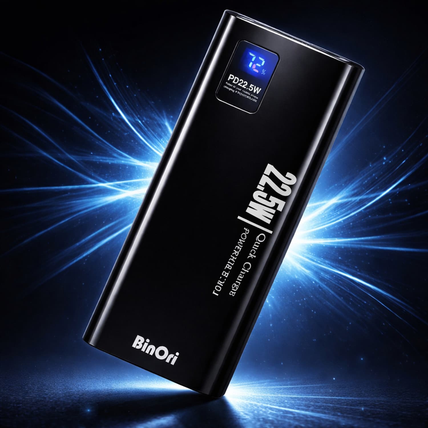 40200 mAh 22.5 W Compact Power Bank (Black, Lithium Polymer, Quick Charge 4.0 for Mobile, Earbuds, Smartwatch, Smartband, Speaker, Tablet, Trimmer)