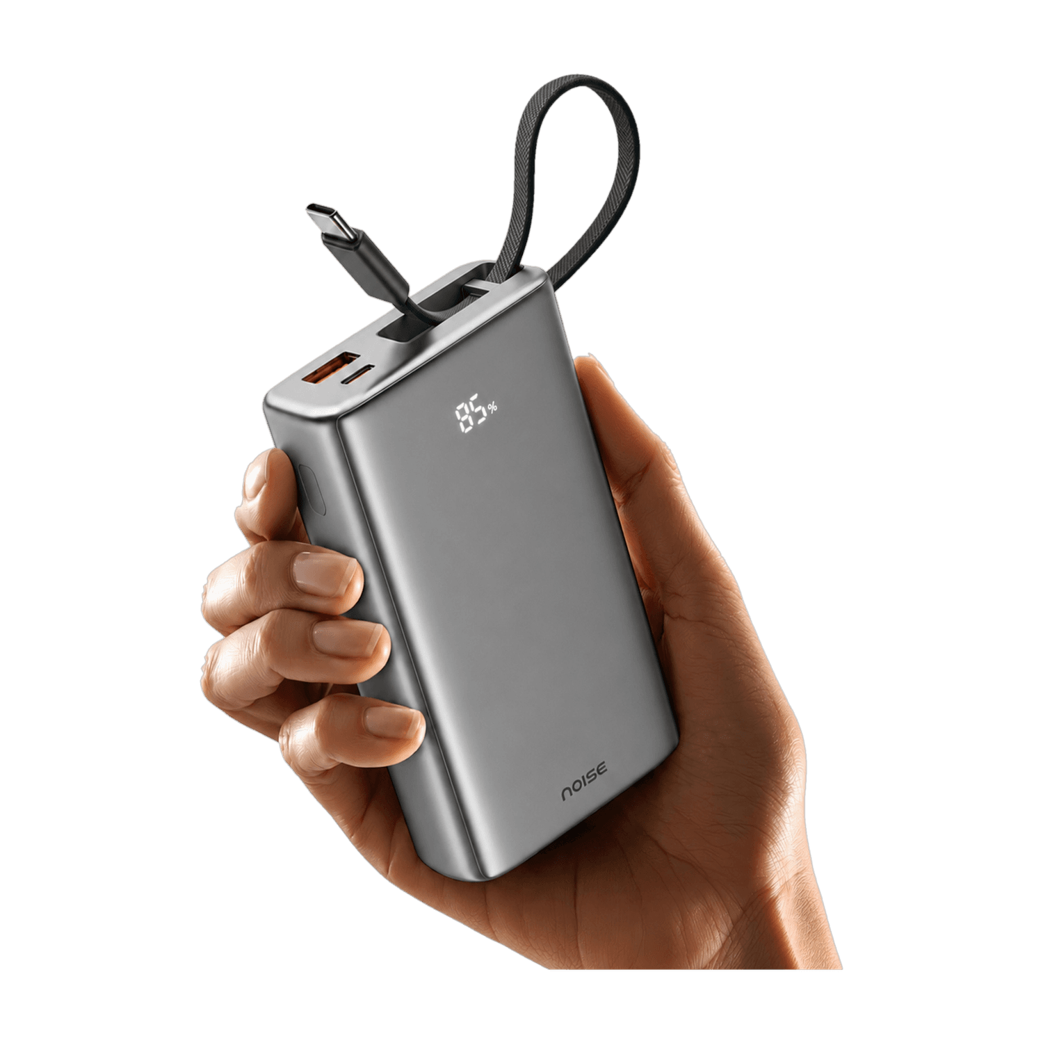20000 mAh 45 W Compact Pocket Size Power Bank (Silver, Lithium Polymer, Fast Charging for Mobile, Earbuds, Smartwatch, Smartband, Speaker, Tablet, Lap...