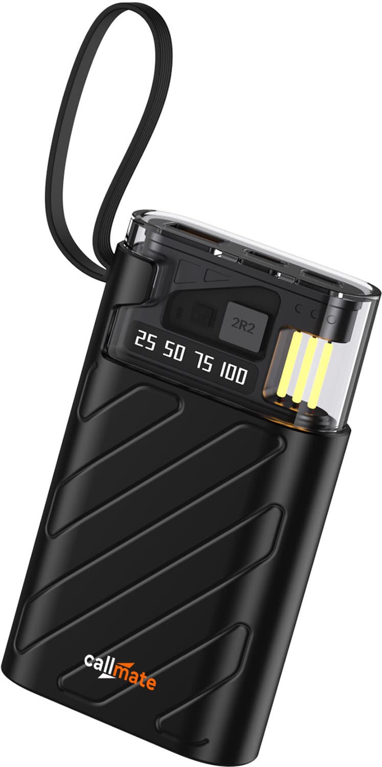 10000 mAh 23 W Power Bank (Black, Lithium Polymer, Fast Charging, Quick Charge 3.0, Power Delivery 3.0 for Mobile, Tablet, Trimmer, Earbuds, Speaker)