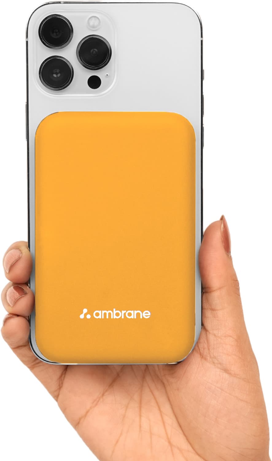 Ambrane 10000 mAh 22.5 W Wireless With MagSafe Power Bank
