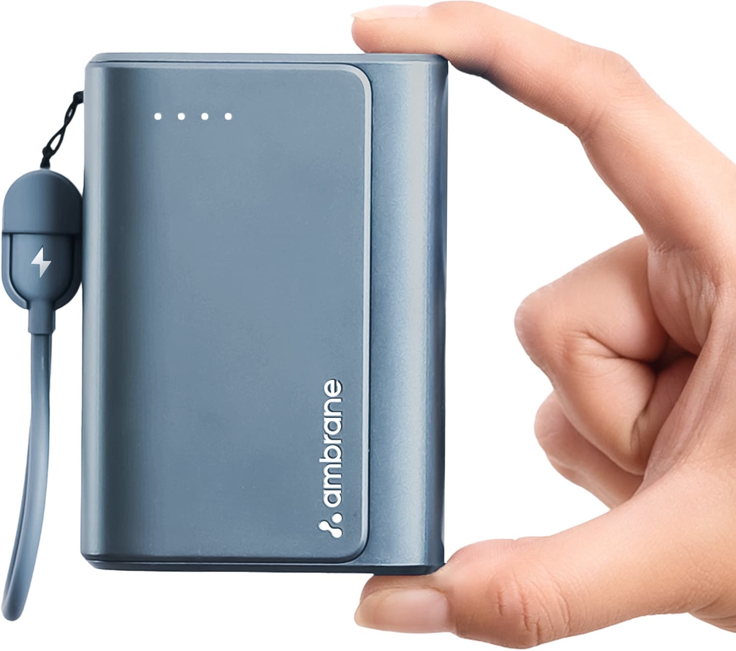 20000 mAh 35 W Compact Pocket Size Power Bank (Blue, Lithium Polymer, Quick Charge 3.0, Power Delivery 3.0, Fast Charging for Mobile, Laptop, Earbuds,...