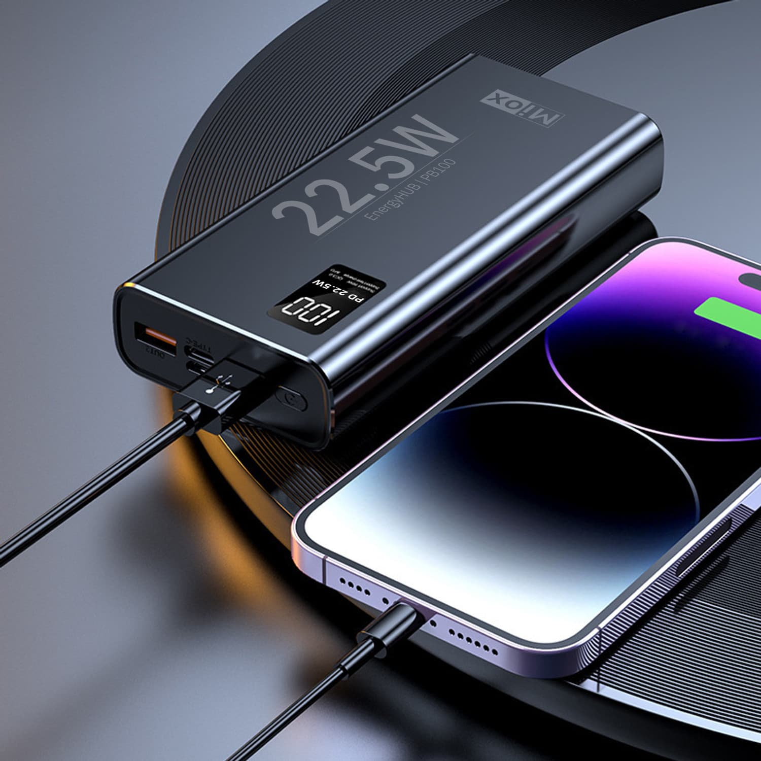 miox 80000 mah 22 5 w slim power bank