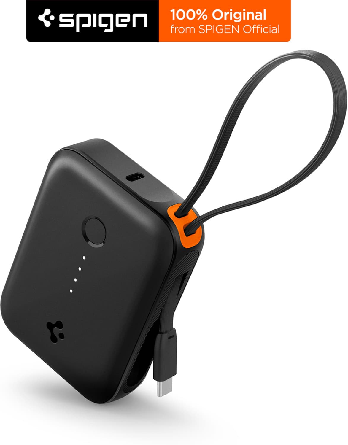 10000 mAh 30 W Compact Pocket Size Power Bank (Black, Lithium-ion, Fast Charging for Mobile, Tablet, Laptop, Earbuds)