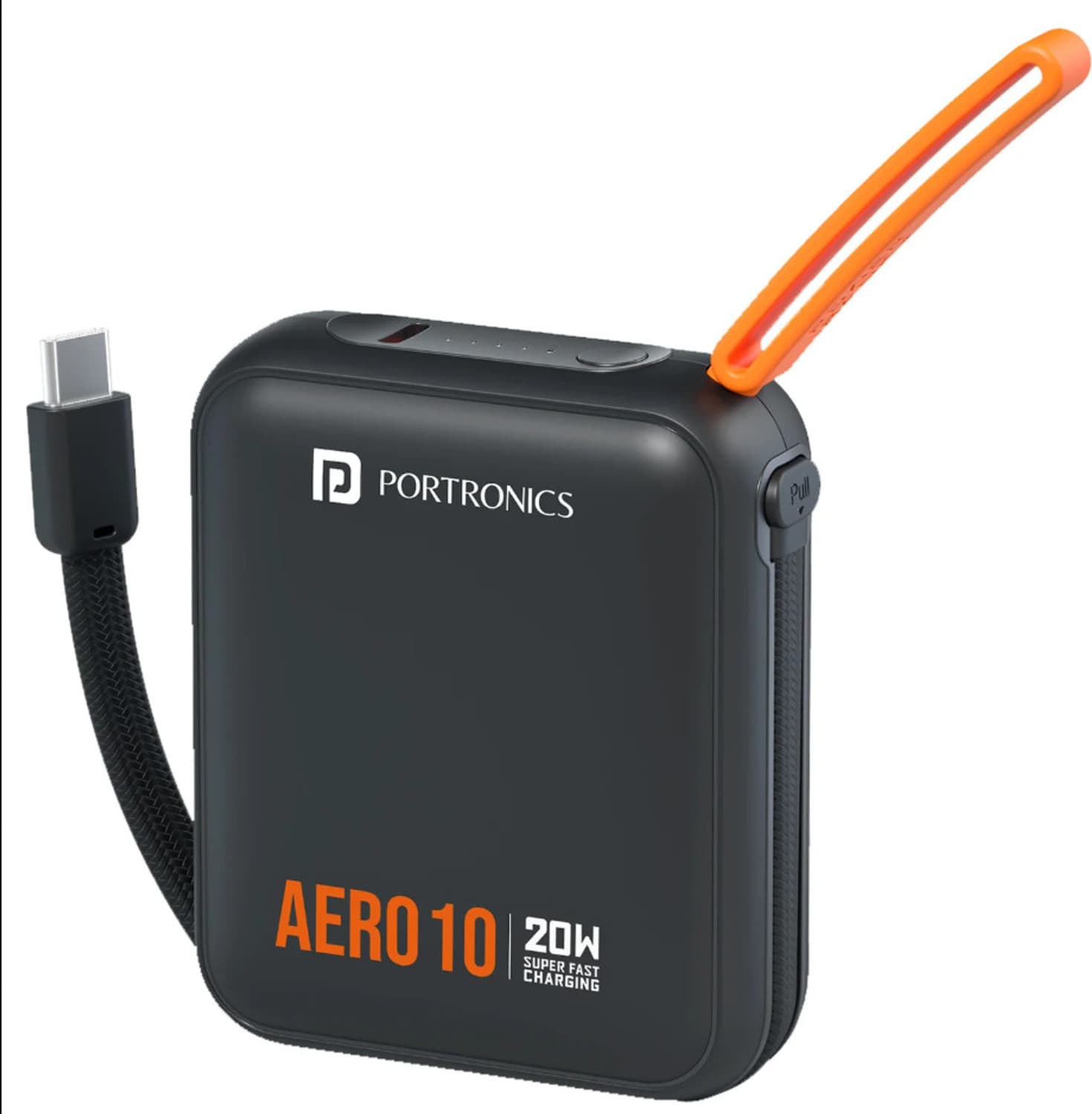 portronics 10000 mah 20 w ultra compact pocket size power bank