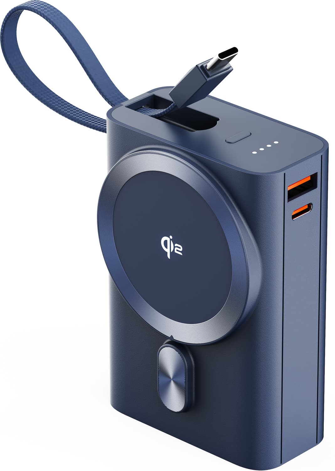 20000 mAh 35 W Wired & Wireless With MagSafe Compact Pocket Size Power Bank (Blue, Lithium Polymer, Power Delivery 3.0, Quick Charge 3.0 for Earbuds, ...