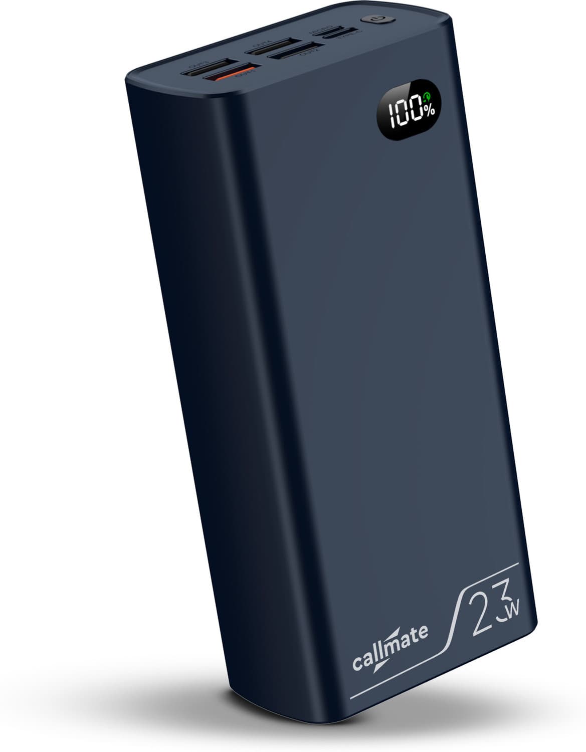 30000 mAh 23 W Power Bank (Blue, Lithium Polymer, Fast Charging for Mobile, Earbuds, Speaker, Tablet, Trimmer)
