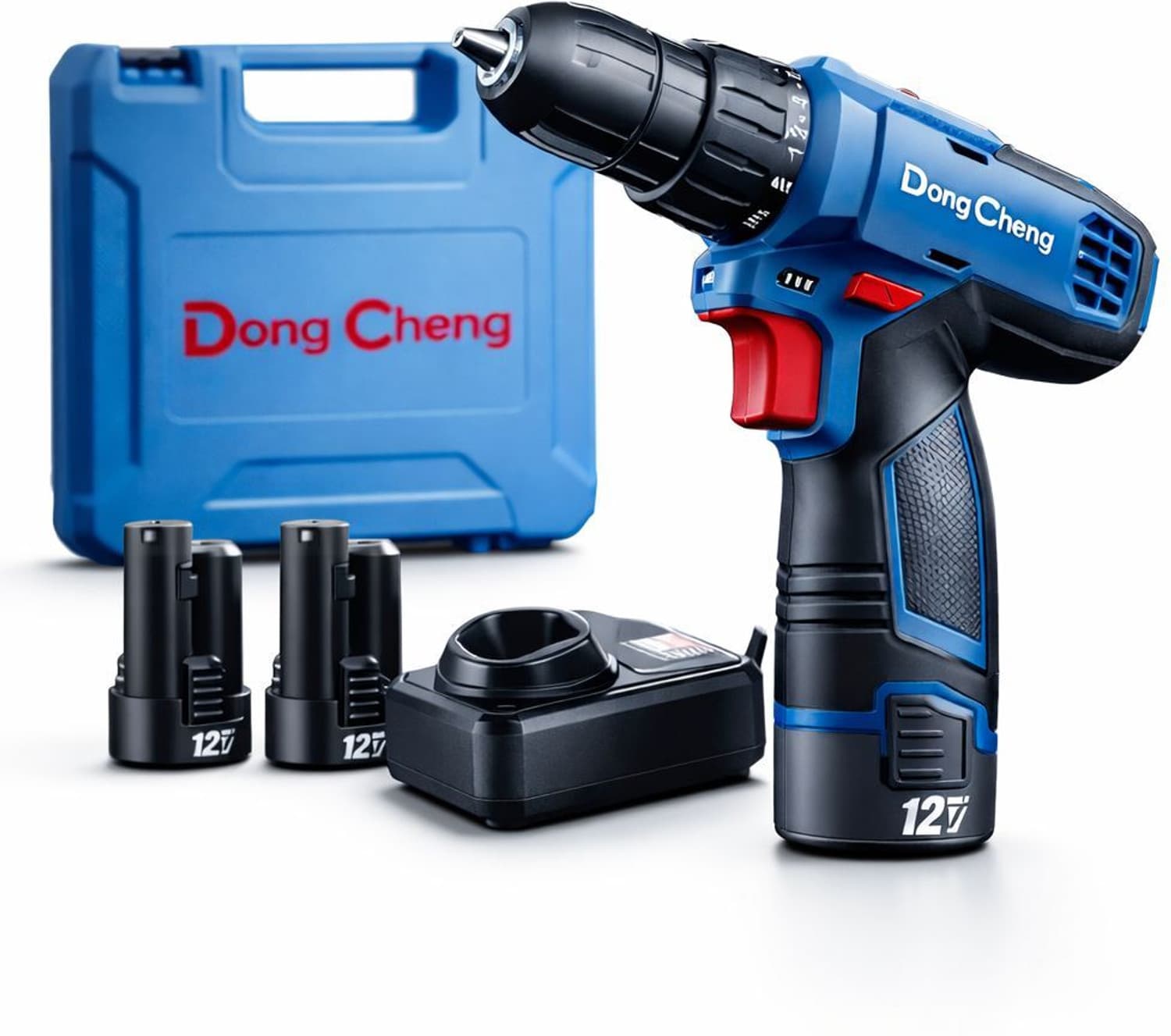 DCJZ-1202I CORDLESS IMPACT DRILL 35 NM MAX TORQUE,12V MAX LI-ION BATTERY & CHARGER Cordless Drill (10 mm Chuck Size)