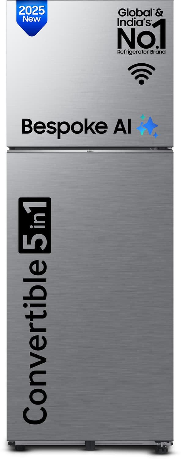Samsung 330 L Frost Free Double Door Top Mount 2 Star Convertible Refrigerator