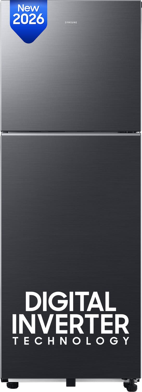 236 L Frost Free Double Door 3 Star Refrigerator (BLACK DOI, RT40H28W3FHL)
