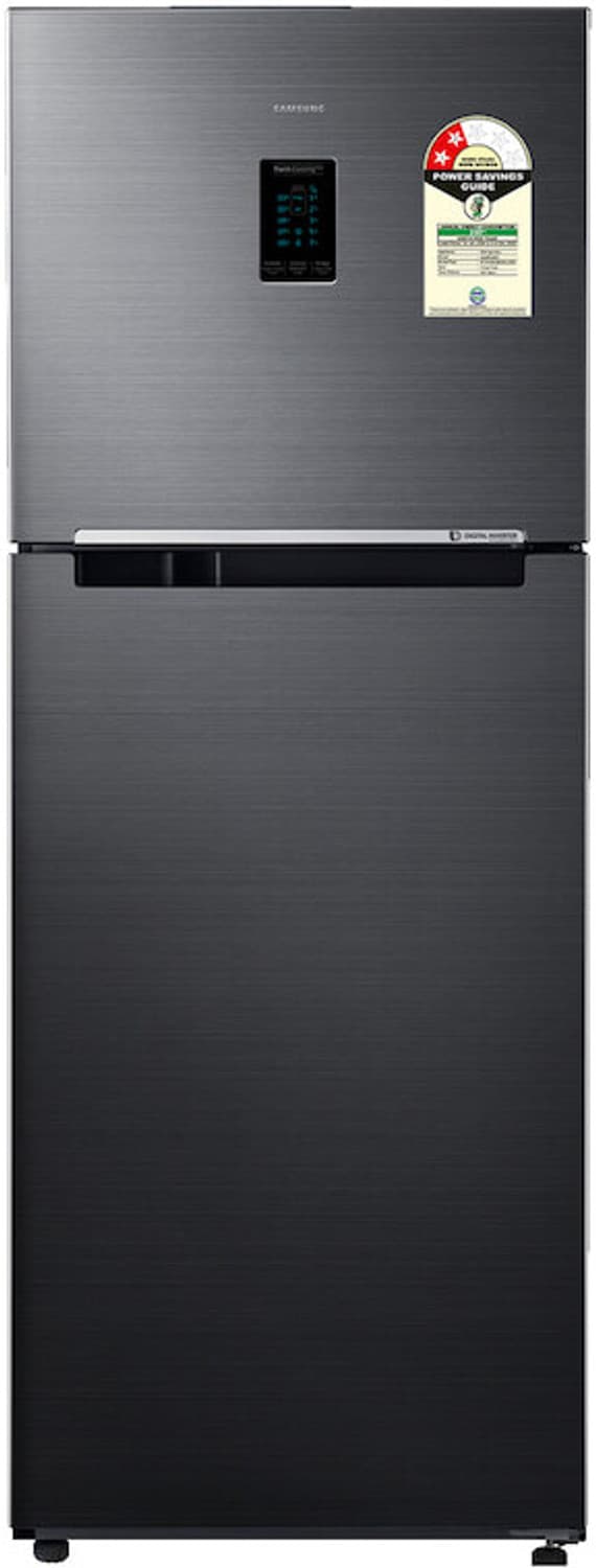 301 L Frost Free Double Door 2 Star Refrigerator (Luxe Black, RT31H4522BX/HL)